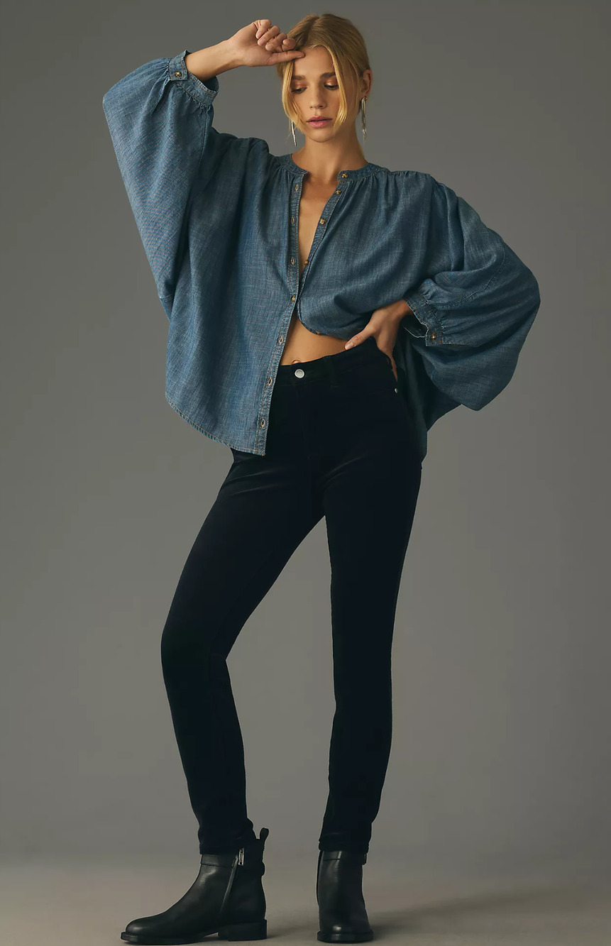 Pilcro Skinny Corduroy High-Rise Jeans - New 32 waist
